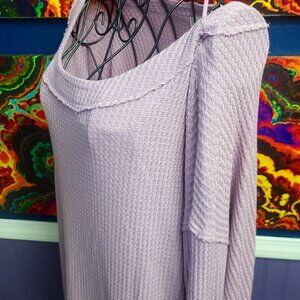 We The People ~ Sz M ~ Lilac Round Neck Tunic ~ Excellent Condition
